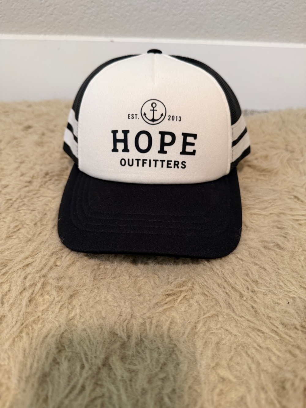 Black & White Trucker Hat